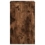 Soportes de plantas 2 uds madera roble ahumado 30x30x50 cm en Soportes para macetas | Comprar online en Foru.es