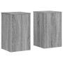 Soportes de plantas 2 uds madera gris Sonoma 30x30x50 cm en Soportes para macetas | Comprar online en Foru.es