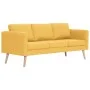Conjunto de sofás 2 piezas tela amarillo de vidaXL, Sofás - Ref: Foro24-276856, Precio: 689,83 €, Descuento: %