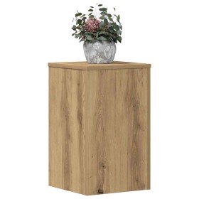 Soportes de plantas 2 uds madera roble artisian 30x30x50 cm en Soportes para macetas | Comprar online en Foru.es