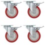 Ruedas giratorias 8 unidades 100 mm de vidaXL, Manipulación de materiales - Ref: Foro24-278091, Precio: 52,18 €, Descuento: %
