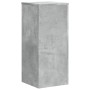 Soportes de plantas 2 uds madera gris hormigón 30x30x70 cm en Soportes para macetas | Comprar online en Foru.es