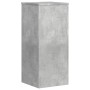 Soportes de plantas 2 uds madera gris hormigón 30x30x70 cm en Soportes para macetas | Comprar online en Foru.es
