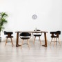 Sillas de comedor 4 uds cuero sintético y madera curvada negro de vidaXL, Sillas de comedor - Ref: Foro24-279491, Precio: 410...