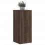 Soportes de plantas 2 uds madera marrón roble 30x30x70 cm en Soportes para macetas | Comprar online en Foru.es