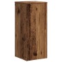Soportes de plantas 2 uds madera roble envejecido 30x30x70 cm en Soportes para macetas | Comprar online en Foru.es