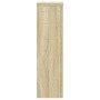 Soportes de plantas 2 uds madera roble Sonoma 17x17x60 cm en Soportes para macetas | Comprar online en Foru.es
