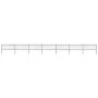 Gartenzaun mit schwarzen Stahlbügelspitzen 11,9x0,8 m von vidaXL, Zaunpaneele - Ref: Foro24-277653, Preis: 446,76 €, Rabatt: %