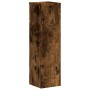 Soportes de plantas 2 uds madera roble ahumado 17x17x60 cm en Soportes para macetas | Comprar online en Foru.es