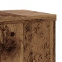 Soportes de plantas 2 uds madera roble envejecido 17x17x60 cm en Soportes para macetas | Comprar online en Foru.es
