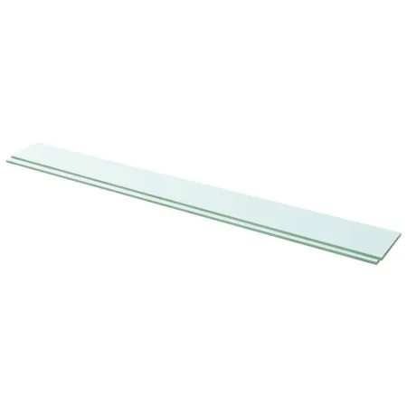 Estantes 2 unidades panel de vidrio transparente 110x12 cm de vidaXL, Estantes y estanterías - Ref: Foro24-3051587, Precio: 3...