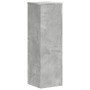 Soportes de plantas 2 uds madera gris hormigón 25x25x80 cm en Soportes para macetas | Comprar online en Foru.es