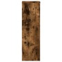 Soportes de plantas 2 uds madera roble ahumado 25x25x80 cm en Soportes para macetas | Comprar online en Foru.es