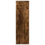 Soportes de plantas 2 uds madera roble ahumado 25x25x80 cm en Soportes para macetas | Comprar online en Foru.es
