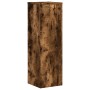 Soportes de plantas 2 uds madera roble ahumado 25x25x80 cm en Soportes para macetas | Comprar online en Foru.es