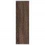 Soportes de plantas 2 uds madera marrón roble 25x25x80 cm en Soportes para macetas | Comprar online en Foru.es