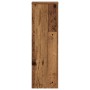 Soportes de plantas 2 uds madera roble envejecido 25x25x80 cm en Soportes para macetas | Comprar online en Foru.es
