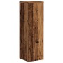 Soportes de plantas 2 uds madera roble envejecido 25x25x80 cm en Soportes para macetas | Comprar online en Foru.es