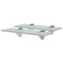 Estantes flotantes 2 unidades vidrio 8 mm 30x10 cm de vidaXL, Estantes y estanterías - Ref: Foro24-3051510, Precio: 19,17 €, ...