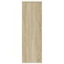Soportes de plantas madera ingeniería roble Sonoma 33x33x100 cm en Soportes para macetas | Comprar online en Foru.es