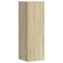 Soportes de plantas madera ingeniería roble Sonoma 33x33x100 cm en Soportes para macetas | Comprar online en Foru.es