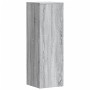 Soportes de plantas madera ingeniería gris Sonoma 33x33x100cm en Soportes para macetas | Comprar online en Foru.es