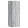 Soportes de plantas madera ingeniería gris Sonoma 33x33x100cm en Soportes para macetas | Comprar online en Foru.es