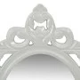 Estante de pared para llaves joyas con espejo y ganchos gris de vidaXL, Tocadores - Ref: Foro24-323973, Precio: 54,16 €, Desc...