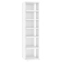 Muebles zapateros 2 unidades blanco brillante 27,5x27x102 cm de vidaXL, Zapateros y organizadores de calzado - Ref: Foro24-80...