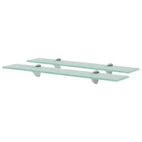 Estantes flotantes 2 unidades vidrio 8 mm 60x10 cm de vidaXL, Estantes y estanterías - Ref: Foro24-3051497, Precio: 33,89 €, ...