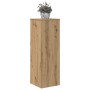Soportes de planta madera ingeniería roble artisian 33x33x100cm en Soportes para macetas | Comprar online en Foru.es