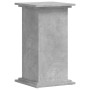 Soportes de plantas madera ingeniería gris hormigón 33x33x60 cm en Soportes para macetas | Comprar online en Foru.es