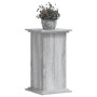 Soporte para planta madera ingeniería gris Sonoma 33x33x60 cm en Soportes para macetas | Comprar online en Foru.es