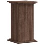 Soportes de plantas madera ingeniería marrón roble 33x33x60 cm en Soportes para macetas | Comprar online en Foru.es