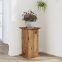 Soportes de plantas madera ingeniería envejecida 33x33x60 cm en Soportes para macetas | Comprar online en Foru.es