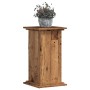 Soportes de plantas madera ingeniería envejecida 33x33x60 cm en Soportes para macetas | Comprar online en Foru.es