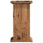 Soportes de plantas madera ingeniería envejecida 33x33x60 cm en Soportes para macetas | Comprar online en Foru.es