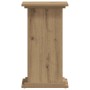Soportes de planta madera ingeniería roble artisian 33x33x60 cm en Soportes para macetas | Comprar online en Foru.es