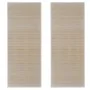 Alfombras rectangulares de bambú natural 2 unidades 120x180 cm de vidaXL, Alfombras - Ref: Foro24-278744, Precio: 51,79 €, De...
