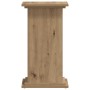 Soportes de planta madera ingeniería roble artisian 33x33x60 cm en Soportes para macetas | Comprar online en Foru.es