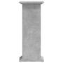 Soportes de plantas madera ingeniería gris hormigón 33x33x80 cm en Soportes para macetas | Comprar online en Foru.es