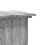 Soportes de plantas madera ingeniería gris Sonoma 33x33x80 cm en Soportes para macetas | Comprar online en Foru.es