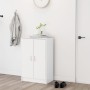 Mueble zapatero de madera contrachapada blanco 60x35x92 cm de vidaXL, Zapateros y organizadores de calzado - Ref: Foro24-8089...