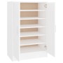 Mueble zapatero de madera contrachapada blanco 60x35x92 cm de vidaXL, Zapateros y organizadores de calzado - Ref: Foro24-8089...