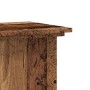 Soportes de plantas madera ingeniería envejecida 33x33x80 cm en Soportes para macetas | Comprar online en Foru.es