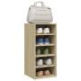 Muebles zapateros 2 uds contrachapado roble Sonoma 31,5x35x70cm de vidaXL, Zapateros y organizadores de calzado - Ref: Foro24...