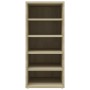Muebles zapateros 2 uds contrachapado roble Sonoma 31,5x35x70cm de vidaXL, Zapateros y organizadores de calzado - Ref: Foro24...
