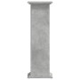 Soportes de plantas madera ingeniería gris hormigón 33x33x100cm en Soportes para macetas | Comprar online en Foru.es