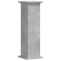 Soportes de plantas madera ingeniería gris hormigón 33x33x100cm en Soportes para macetas | Comprar online en Foru.es