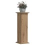 Soportes de planta madera ingeniería roble artisian 33x33x100cm en Soportes para macetas | Comprar online en Foru.es